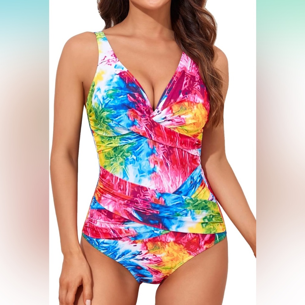 Smismivo Vibrant Multicolor Swimsuit